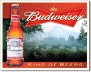 Budweiser Rocky Mountains King of Beers 40x30