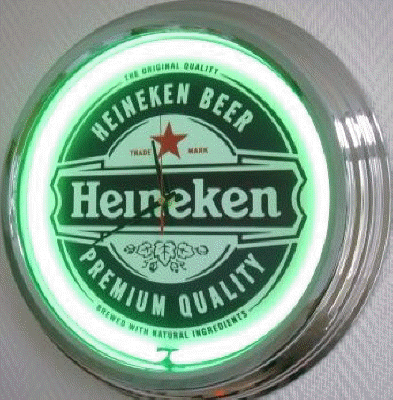 Heineken zegar 2