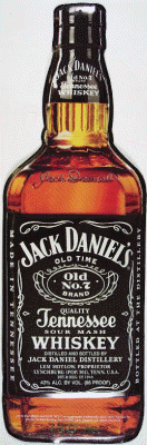 Jack Daniels Flasche 46x15